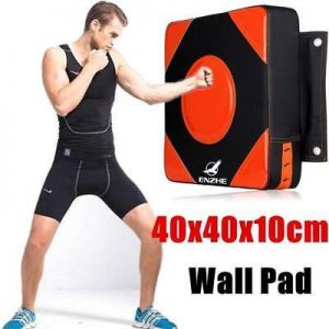    Wall Pad Kick Adults Punch Bag Dummy Boxing Target Leather Eva Punch 40x40x10 Cm
